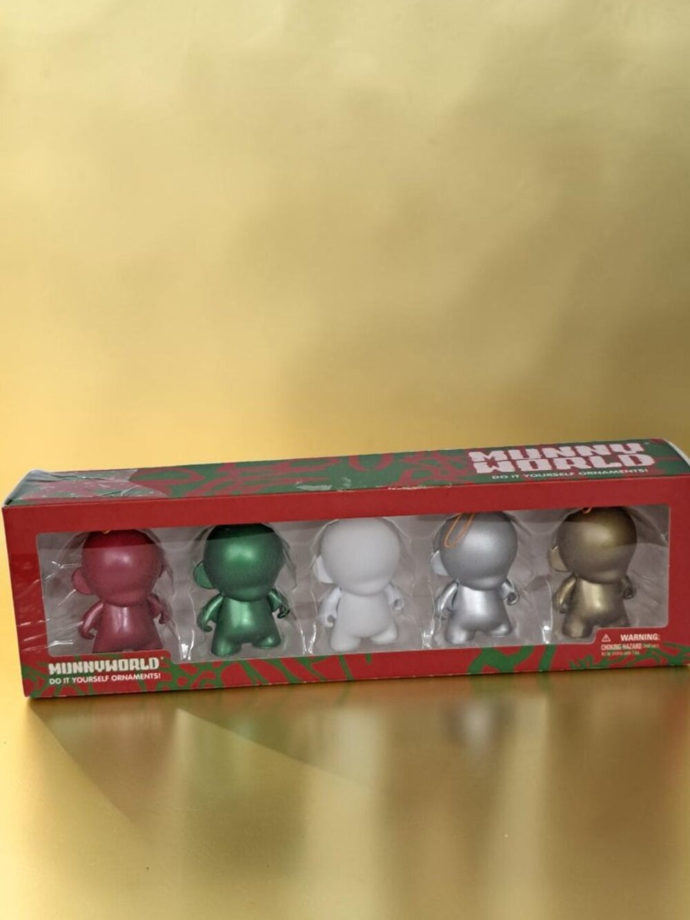 Kidrobot 2015 Munnyworld do it yourself ornaments Christmas